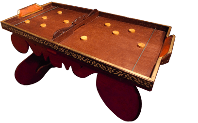 Jeu de table à élastiques