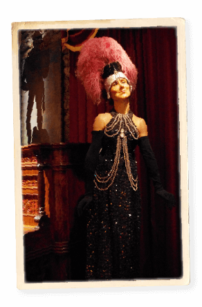 La statue de cire d'Yvette Gilbert provenant du Musée Grévin