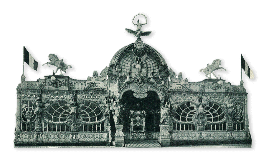 Vue extérieure du Carrousel Salon Wilbert