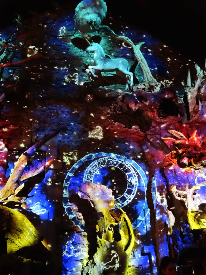 Attraction - projections Jeu de la Licorne