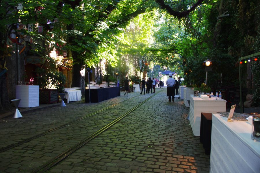 Théâtre du Verdure - buffets