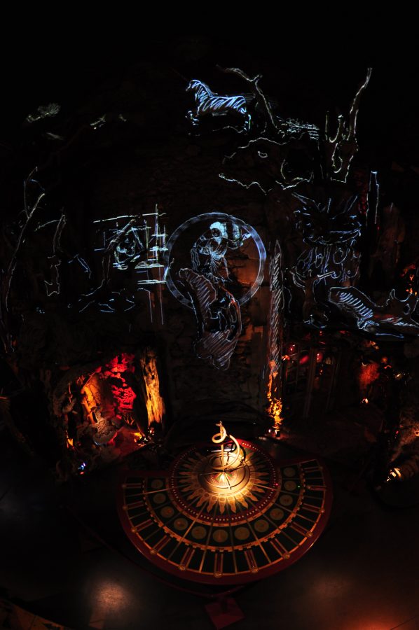 Attraction - projection Jeu de la Licorne