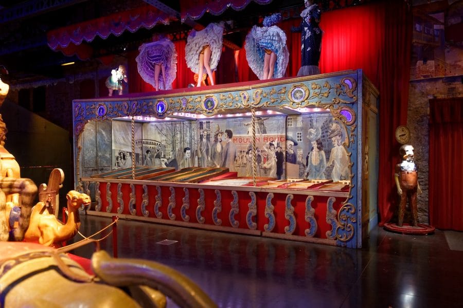 Stands de Billards du Musée des Arts Forains